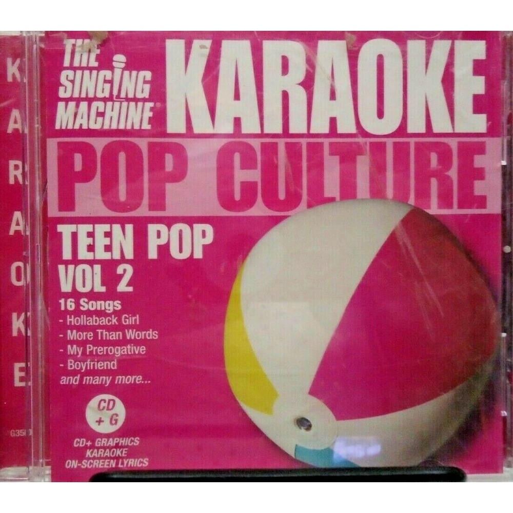 Teen Pop 2 [Audio CD+G, 047237350720] Karaoke - Various Artists * BRAND NEW